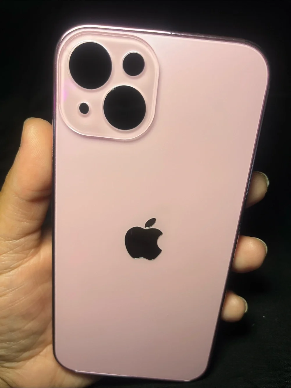 Apple Pink iPhone 13 Case-Compatible Back Shell